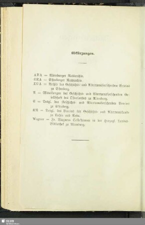 Abkürzungen