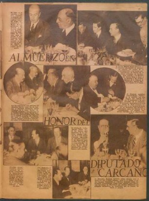 Almuerzo en honor del dipitado Cárcano [Fotografía]