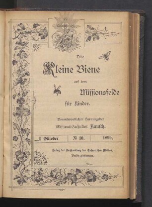 Oktober N° 10. 1899