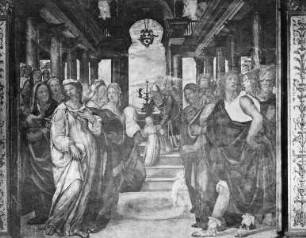 Die Präsentation Marias im Tempel