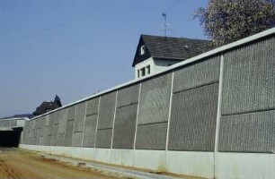 Lärmschutztrog, Stützwände, Königswinter-Oberdollendorf