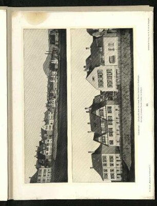 Gminderdorf - Arbeiter-Kolonie der Firma Ulrich Gminder in Reutlingen. Ansicht.