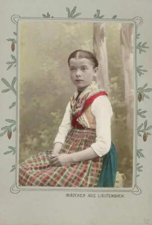 "Mädchen aus Lautenbach" im Renchtal