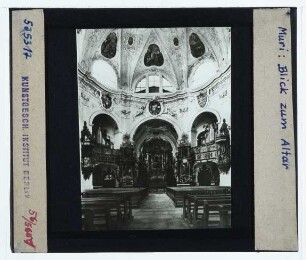 Muri, Klosterkirche : Innenansicht