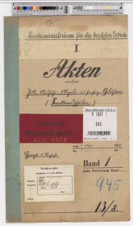 Zölle, Ausfuhr-, Abgabe- und sonstige Gebühren (Sanktionsschäden)