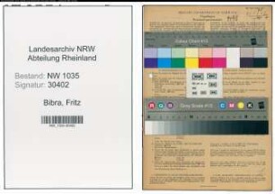 Entnazifizierung Fritz Bibra , geb. 09.08.1914 (Vermessungstechniker)