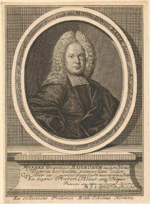 M. Joh. David Baier (d. Ä.) aus Jena; geb. 30.12.1681