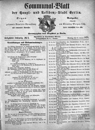 1876,3: No. 3, 16. Januar 1876