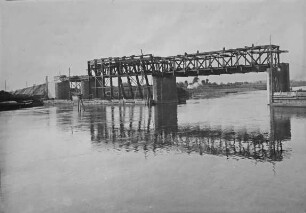 Bau der alten Wehranlage Dörverden/Weser (1909 - 1912)