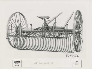 Heurechen "LR - LS" der Heinrich Lanz AG