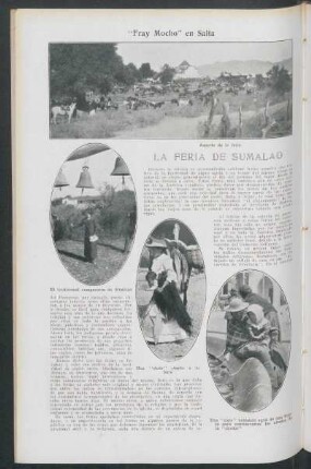 La feria de Sumalao : "Fray Mocho" en Salta