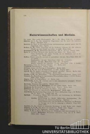 Naturwissenschaften und Medizin