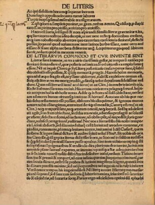 Ioannis Brassicani Tubingensis Pedotribae Institutiones grammaticae elimatissimae : In Osores Brassica si quibus ingrta est, nasturcia rodant, Et grati his sunto Carduus atq[ue] filix. Alexander Brassicanvs Iunior ...