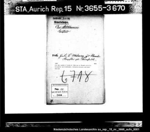Die dem Landwirt Franke B. Mühring in Rhaude erteilte Erlaubnis zum Kramhandel, Schankwirtschaft und Backbetrieb
