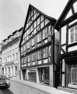 Fachwerkwohnhaus; Alsfeld, Am Kreuz 12