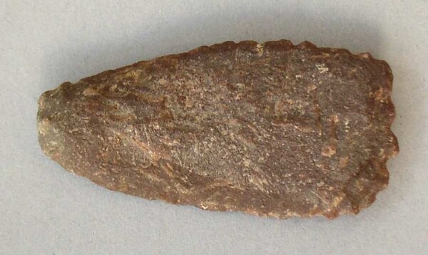 Stone arrowhead