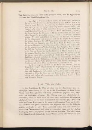 §. 54. Thür der Cella.