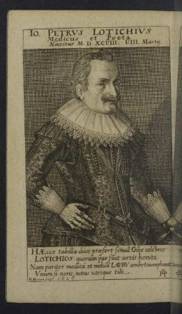 Io. Petrus Lotichius. Medicus et Poeta