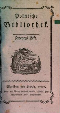Polnische Bibliothek. 2. 1787