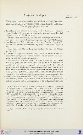 Ain schöner Dialogus