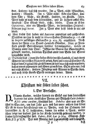 VII. Christum wir sollen loben schon.
