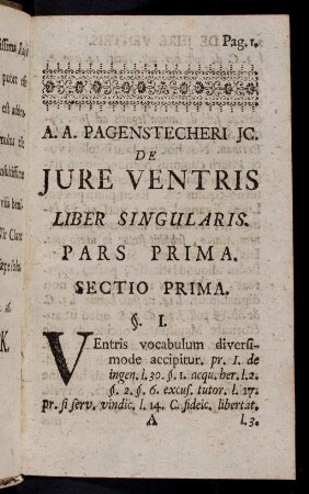 1-500, De Iure Ventris