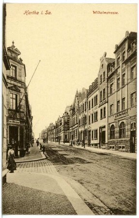 Hartha. Wilhelmstraße