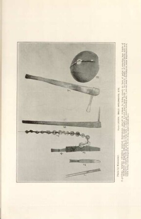 Plate LXXXIV. Ibaloi implements, etc.