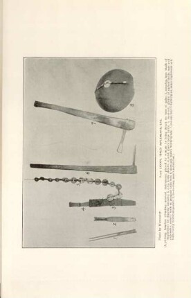 Plate LXXXIV. Ibaloi implements, etc.