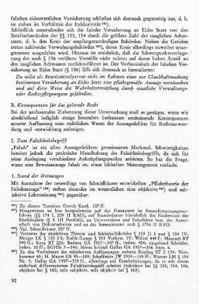 B. Konsequenzen für das geltende Recht
