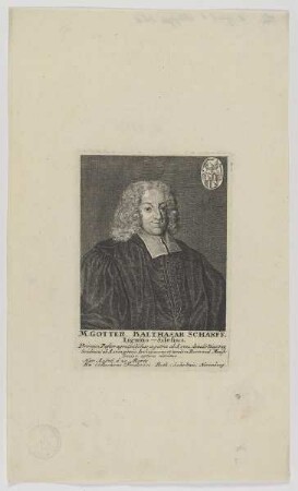 Bildnis des Gotter. Balthasar Scharff