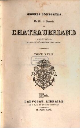 Oeuvres complètes de Chateaubriand, 18,1. Les martyrs : tome 2