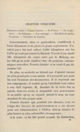 Chapitre cinquième