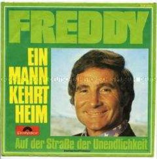 Schallplatte von Freddy Quinn, Plattenhülle