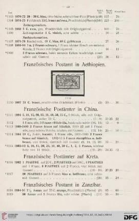 Französiche Postämter auf Kreta (Nr. 1116-1117)