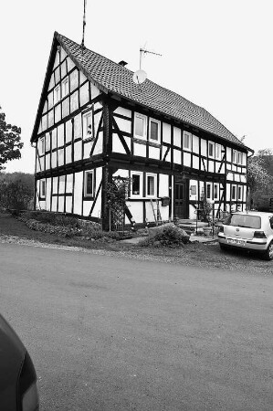 Fachwerkhaus; Herbstein, Brückenstraße 13
