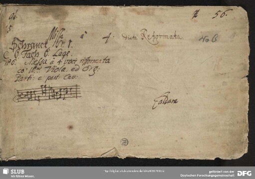 Masses. Arr - Mus.2170-D-8 : V (4), Coro, orch - g