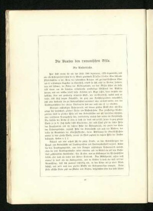 Die Bauten des romanischen Stils