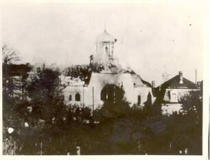 Rastatt, RA; Synagogenbrand