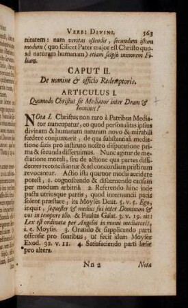 563-592, Caput II