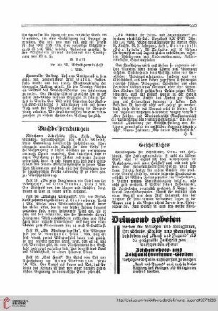 Geschäftliches