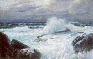 Brandung an der norwegischen Küste