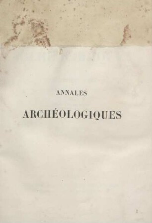 17: Annales archéologiques