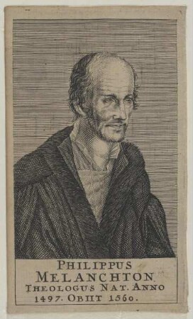 Bildnis des Philippus Melanchton