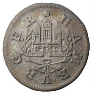 Fundmünze, Schilling, 1758
