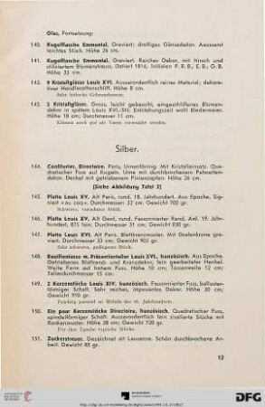 Silber (Nr. 144-151)