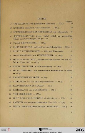 Silber (Nr. 1-54)