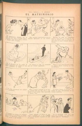 El matrimonio - [Cómic] : Vida social ... y anexos