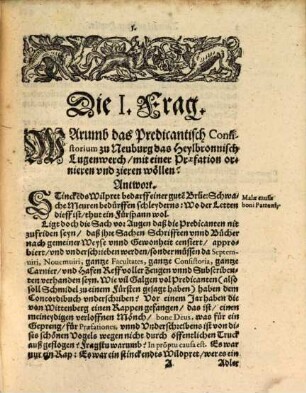 Widerleg- vnd Retorsionschrifft, Auff das vngründtlich, vnuerschämbt, vnnd ehrenrührig, doch aber gut Predicantisch Lugenwerck, welches Philip Heylbronner, sampt seinen Consistorialischen Nohthelffern ... wider M. Conradvm Andreae, das Regenspurgische Postcolloquium betreffend, durch öffentlichen Druck außgeschütt ... : Aller Welt, Sonderlich den Lutheranern vnd den Predicanten selber zu freyledigem Vrtheil vnnd Nachrichtung heimgestellt ...