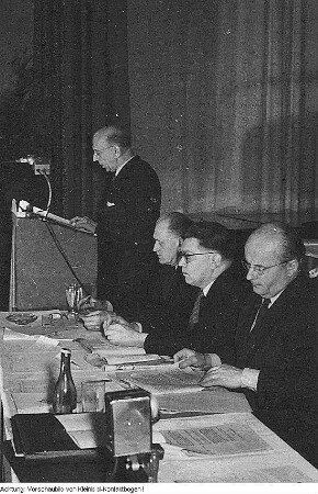 Dresden. Konsumgenossenschaft, X. Verbandstag, 27. Januar 1952